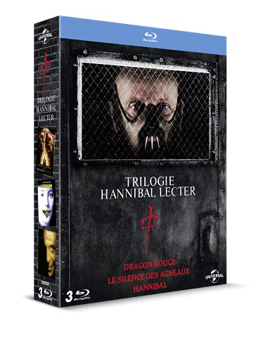 Hannibal Lecter - 3 films : Le Silence des agneaux + Dragon rouge + Hannibal